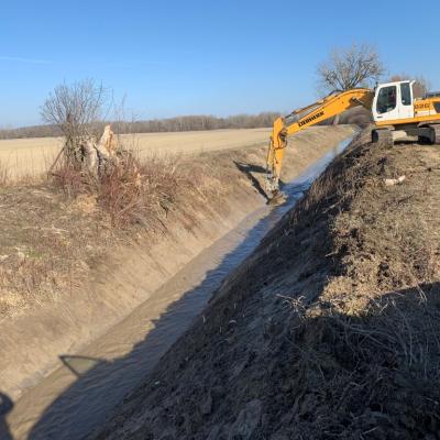 Tehničko i gospodarsko održavanje detaljnih melioracijskih građevina za odvodnju i navodnjavanje na branjenom području 16: područje malog sliva Baranja osim međudržavnih rijeka Drave i Dunava